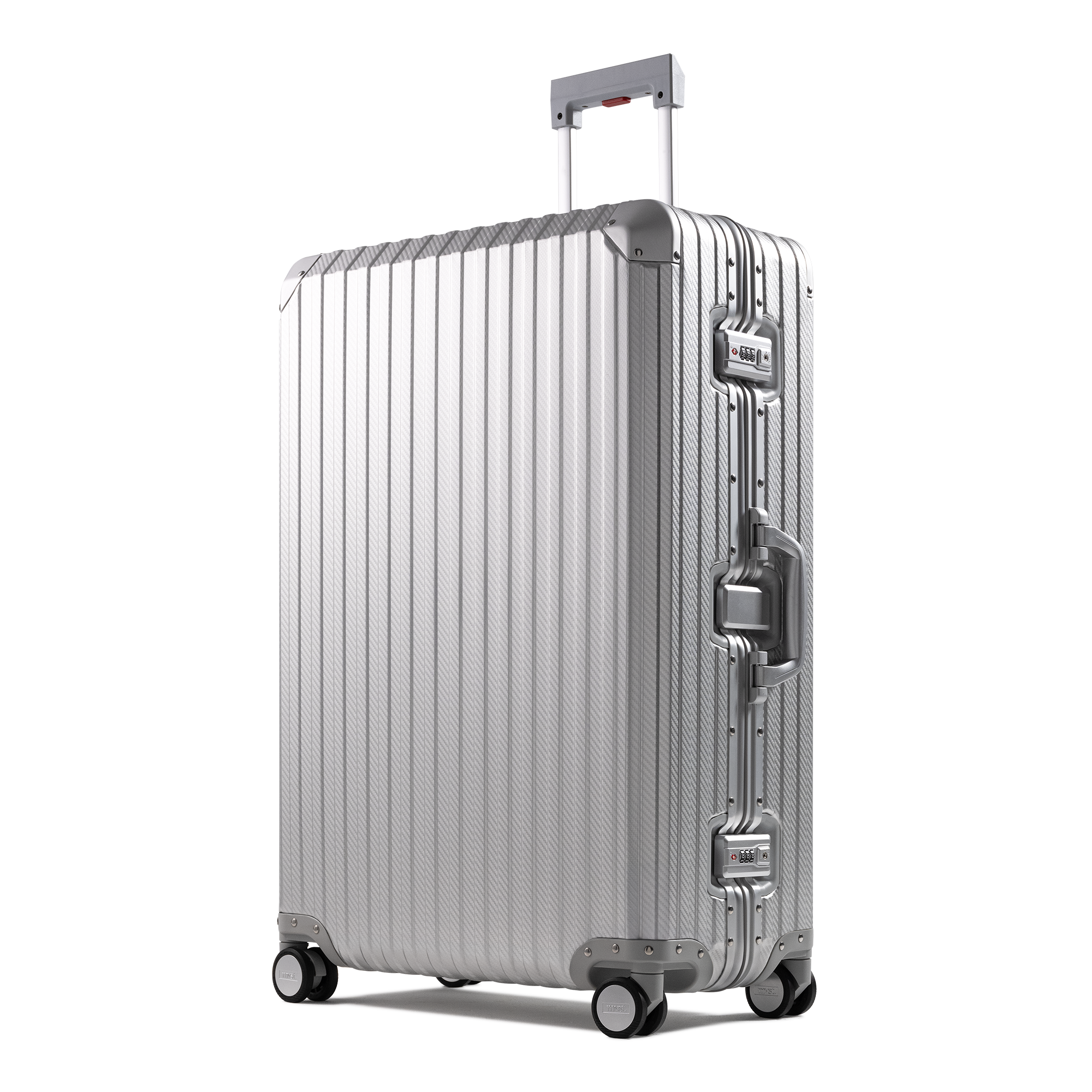TREK Aluminum Suitcase Silver
