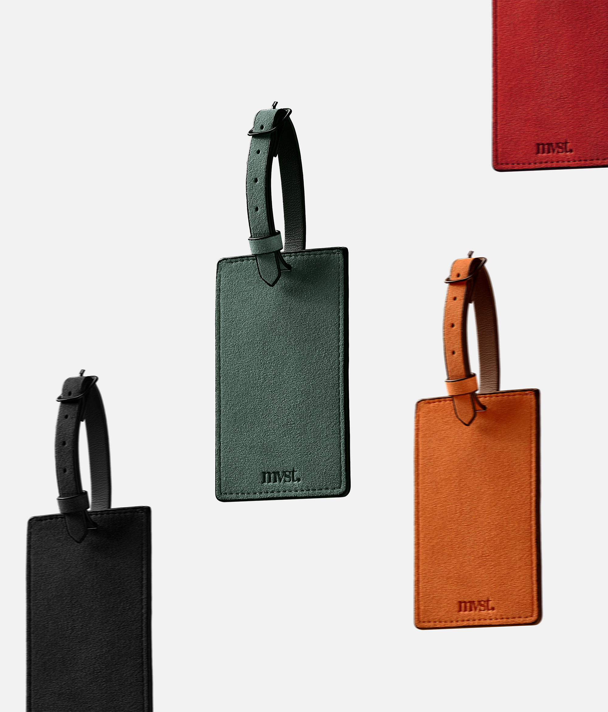 Alcantara Luggage Tag Trendportss