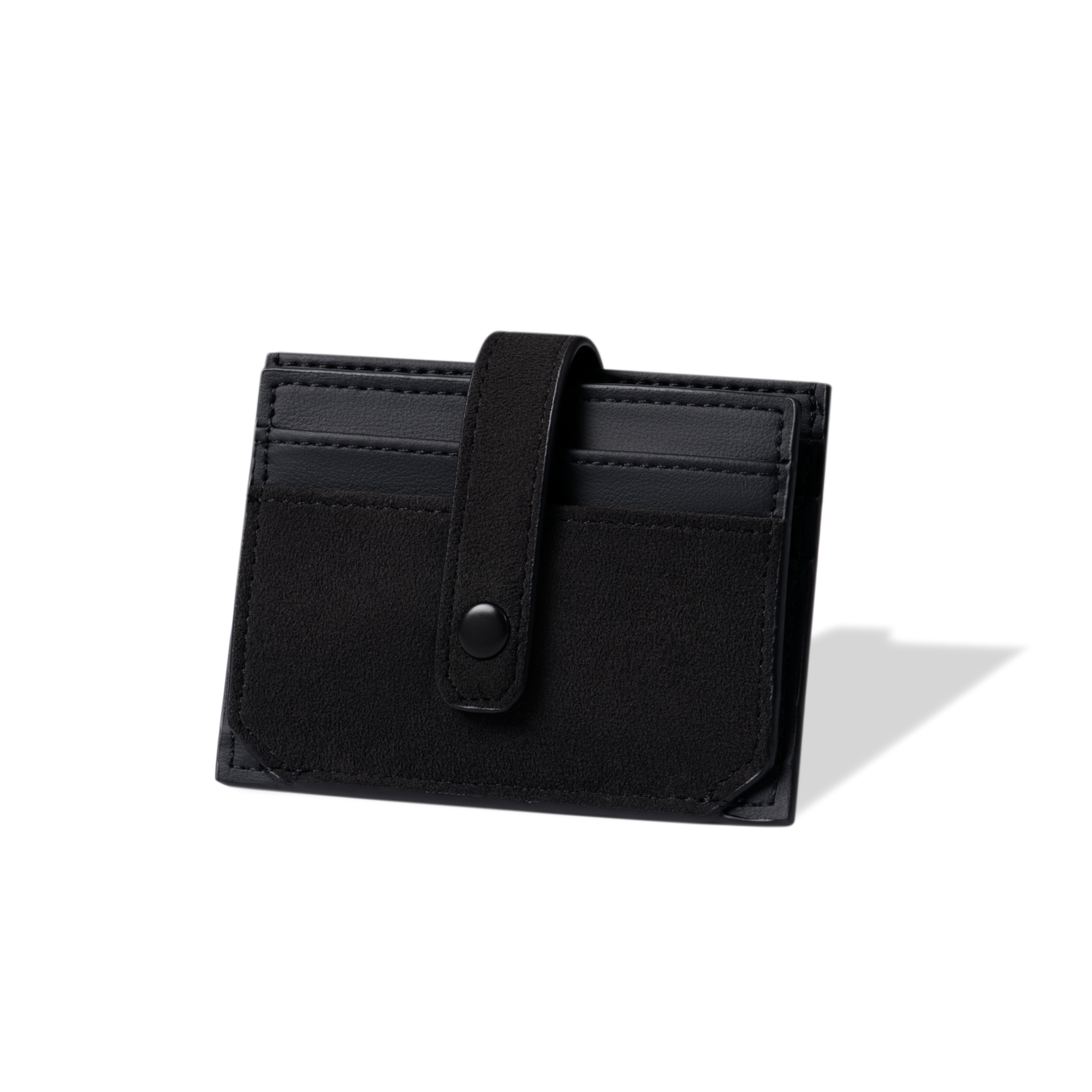 RFID-Blocking Alcantara Slim Wallet Trendportss#color_black