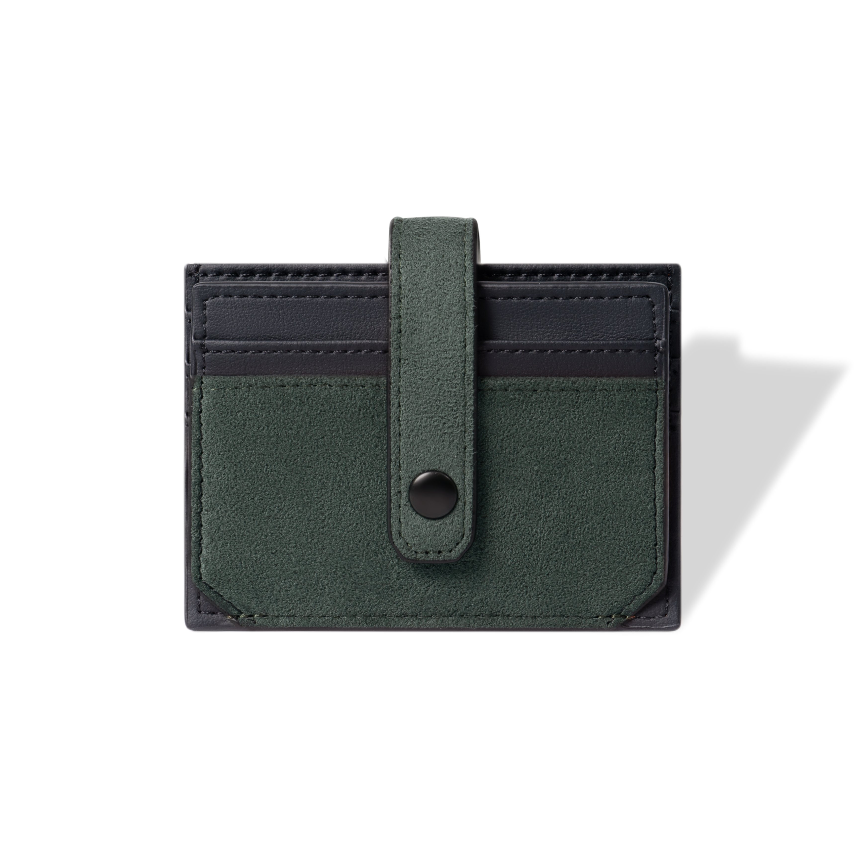 RFID-Blocking Alcantara Slim Wallet Trendportss#color_green