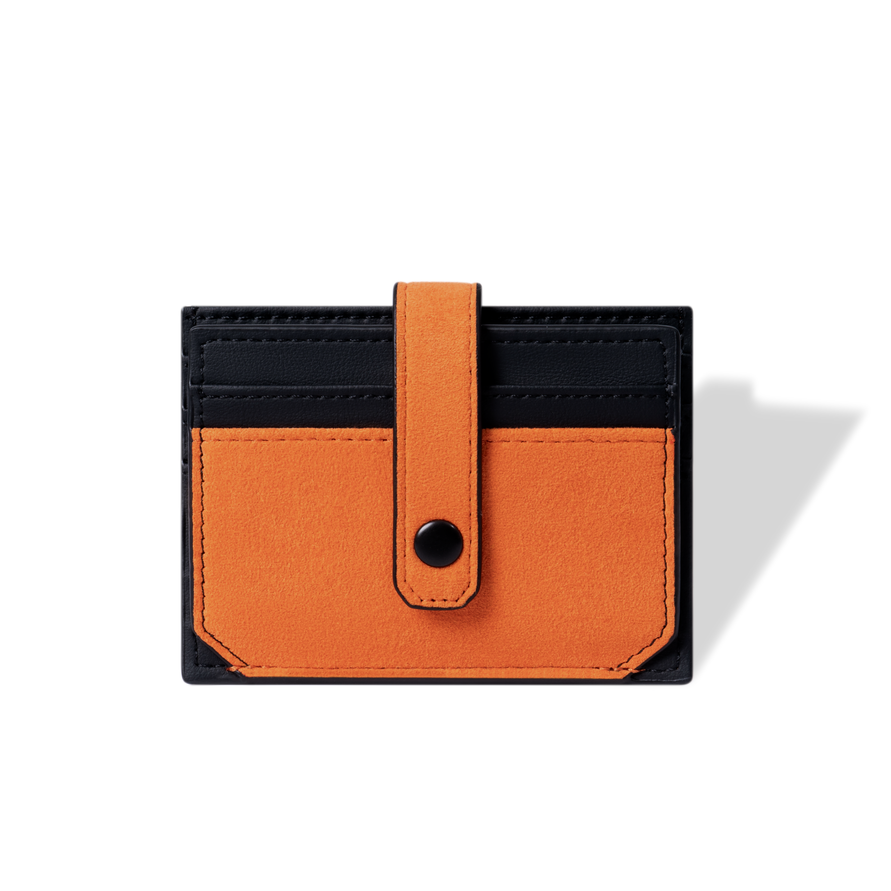 RFID-Blocking Alcantara Slim Wallet Trendportss#color_orange