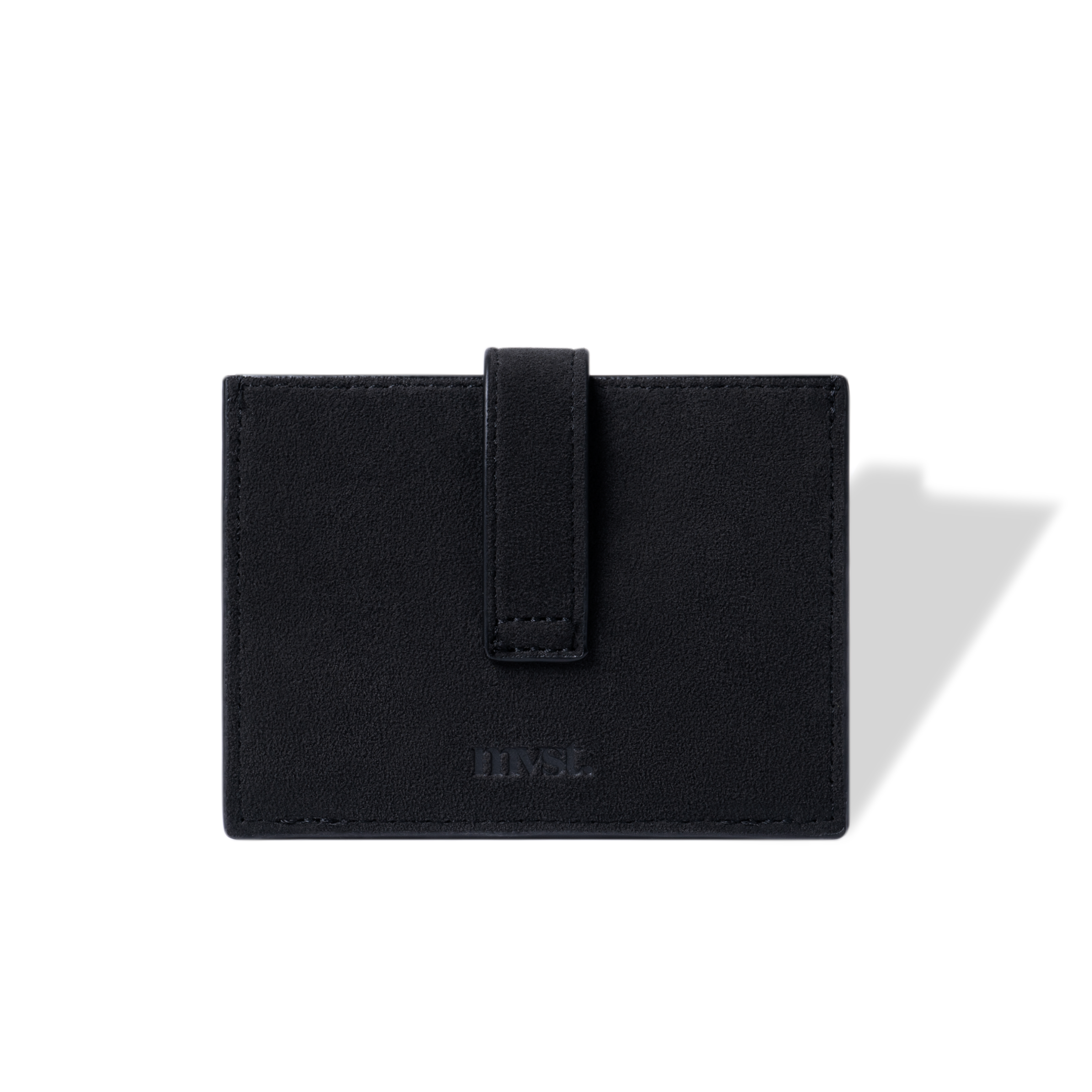 RFID-Blocking Alcantara Slim Wallet Trendportss#color_black