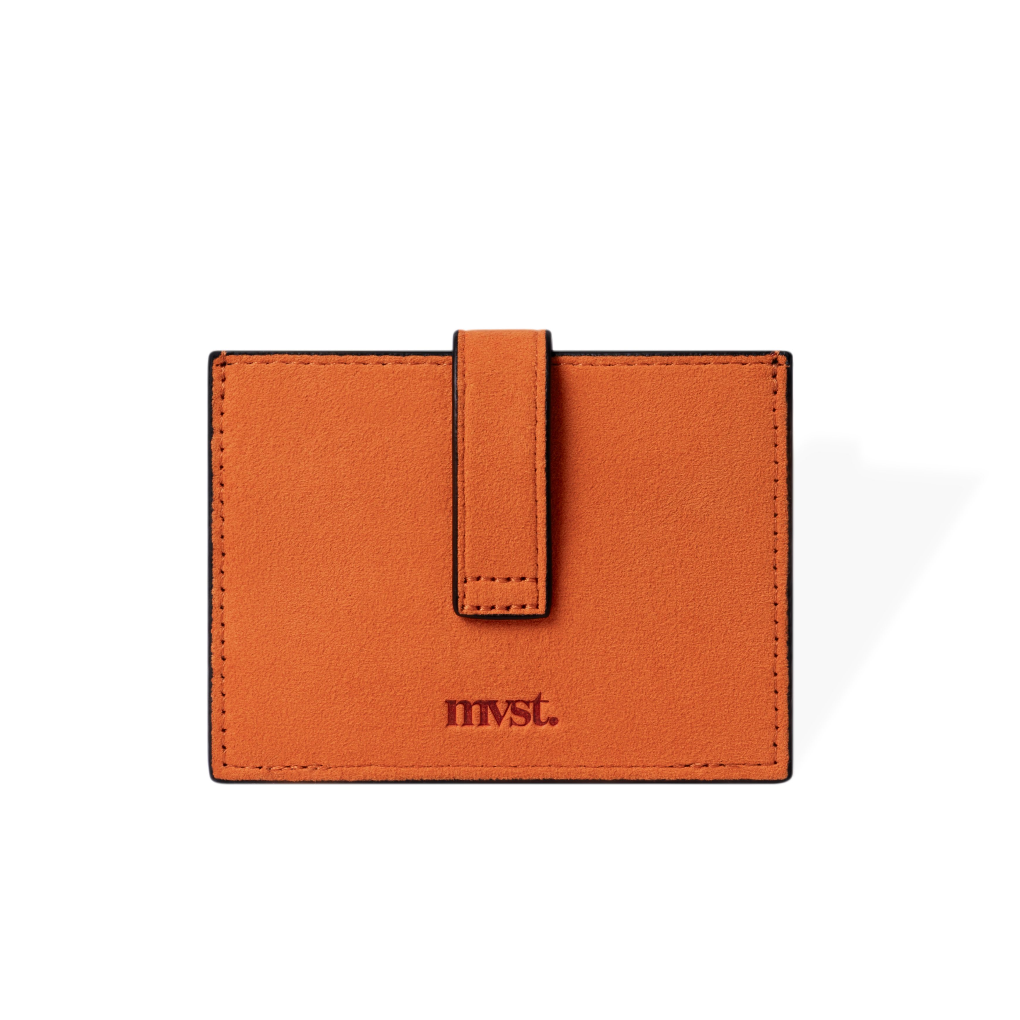 RFID-Blocking Alcantara Slim Wallet Trendportss#color_orange