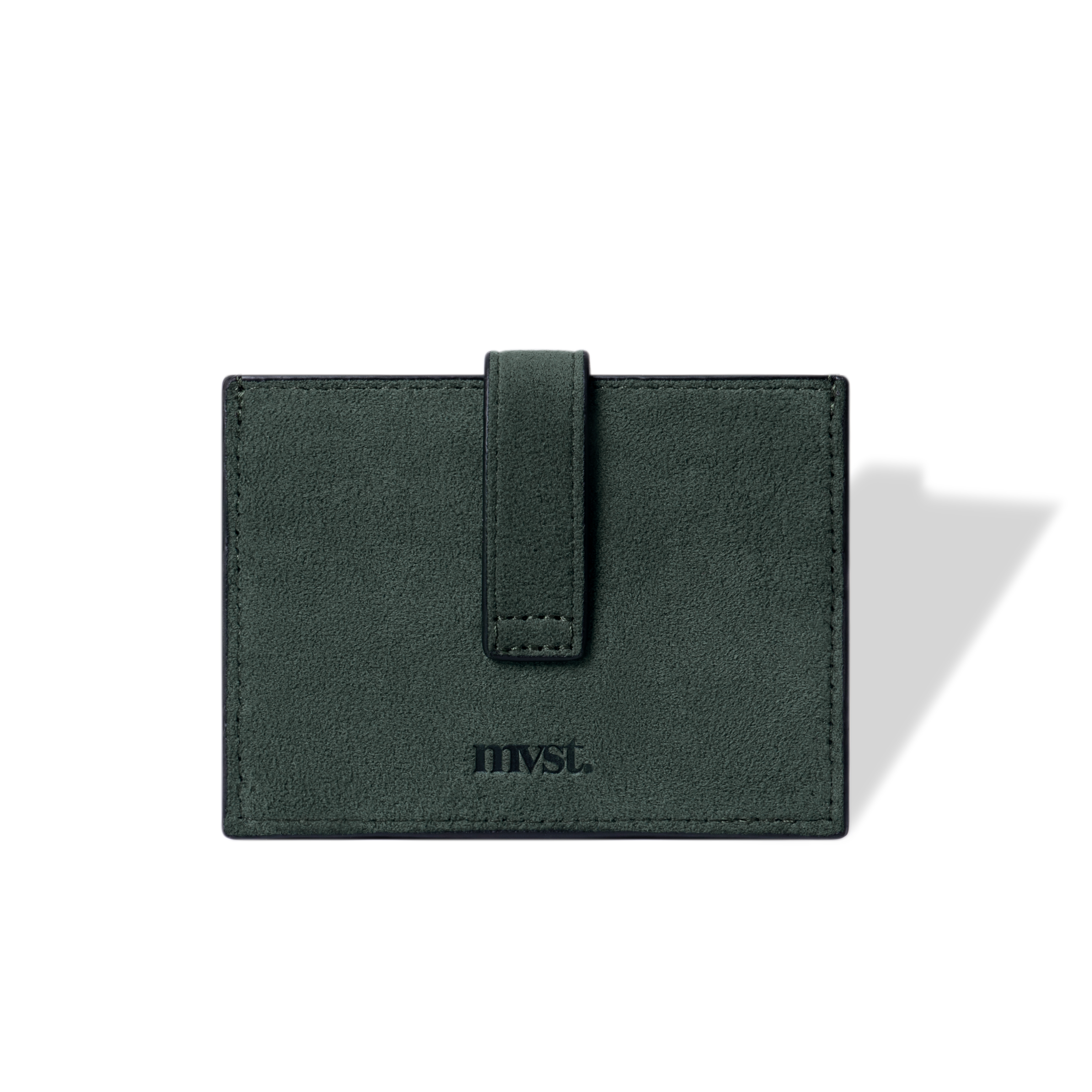 RFID-Blocking Alcantara Slim Wallet Trendportss#color_green