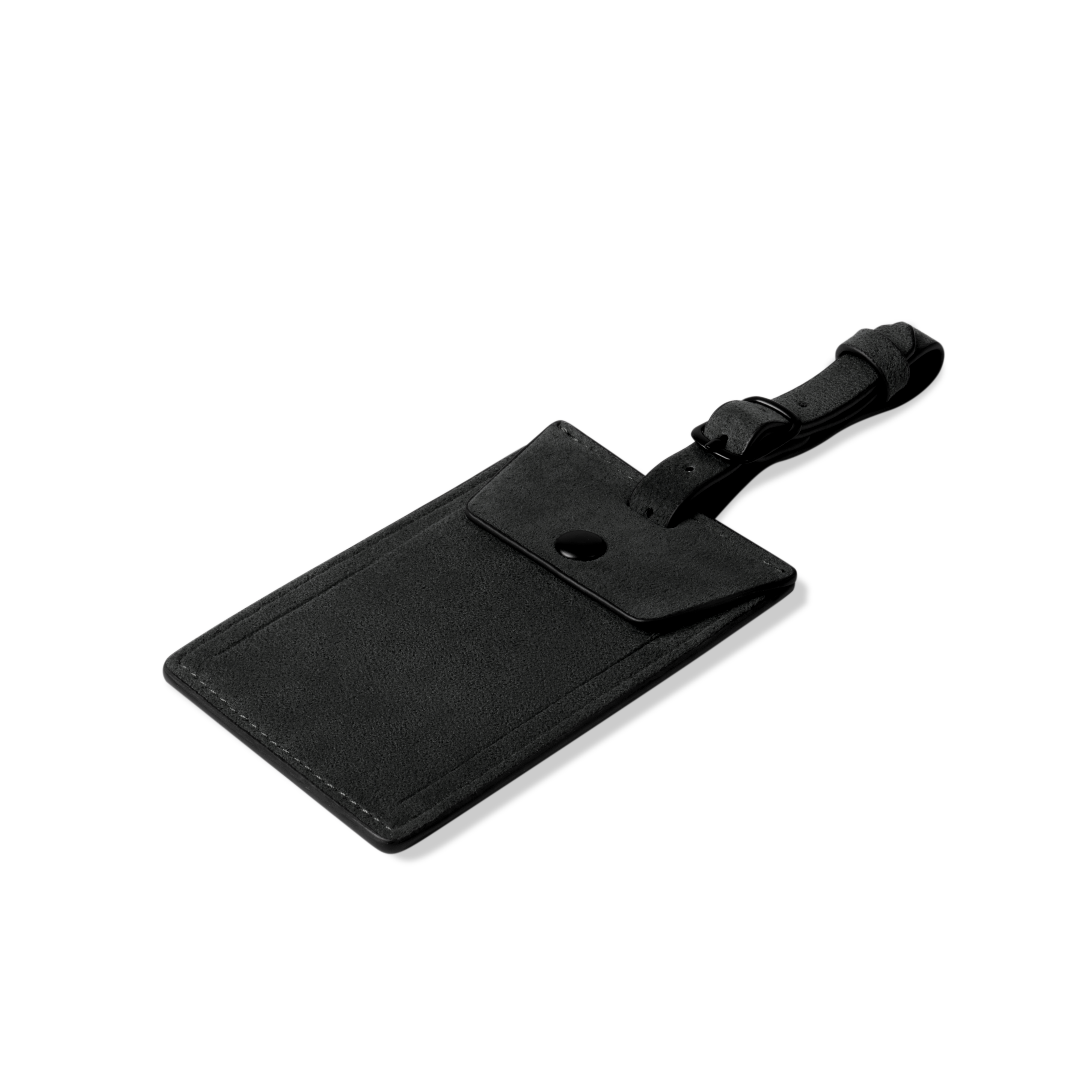 Alcantara Luggage Tag Trendportss#color_black