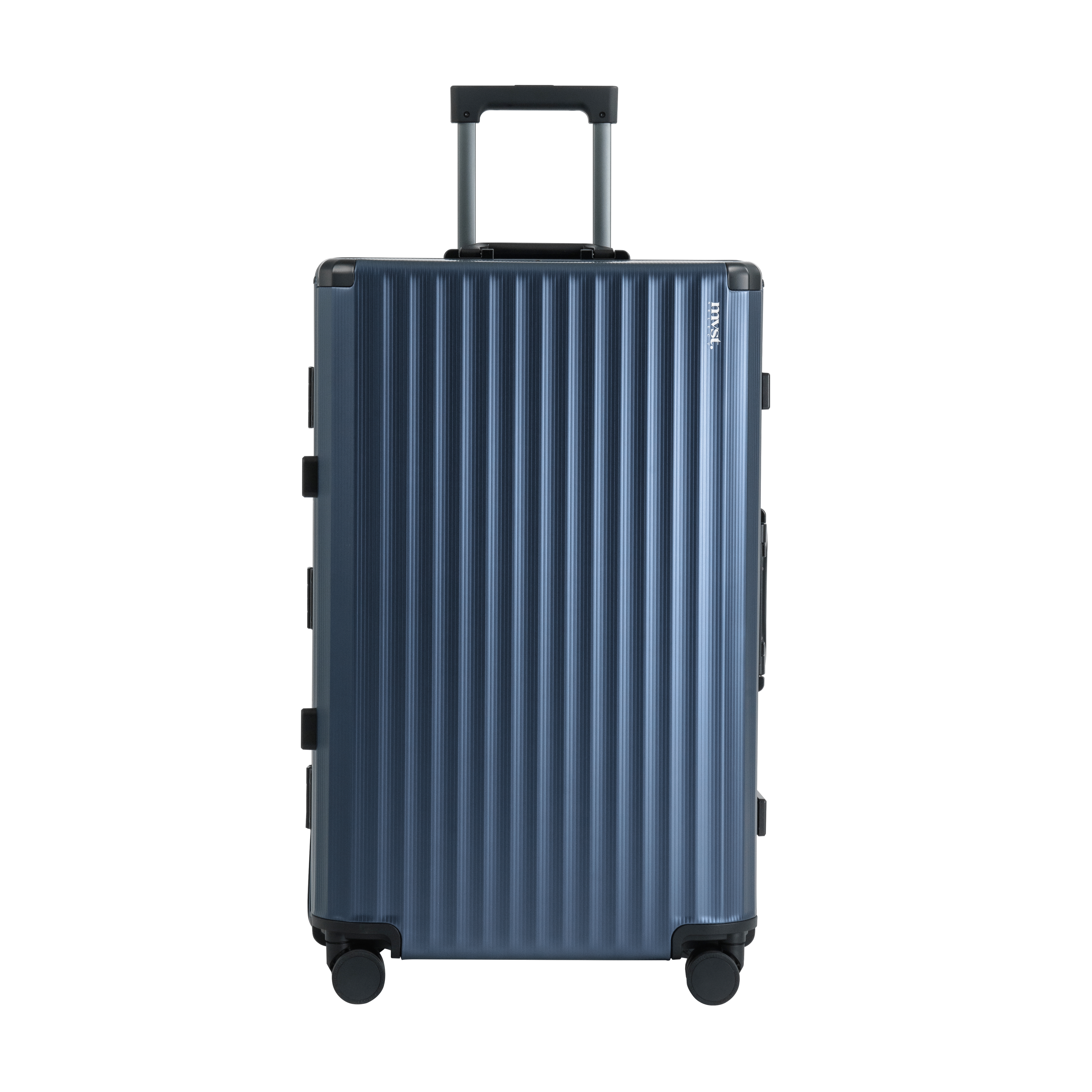 SPACE Aluminum Suitcase Navy Trendportss