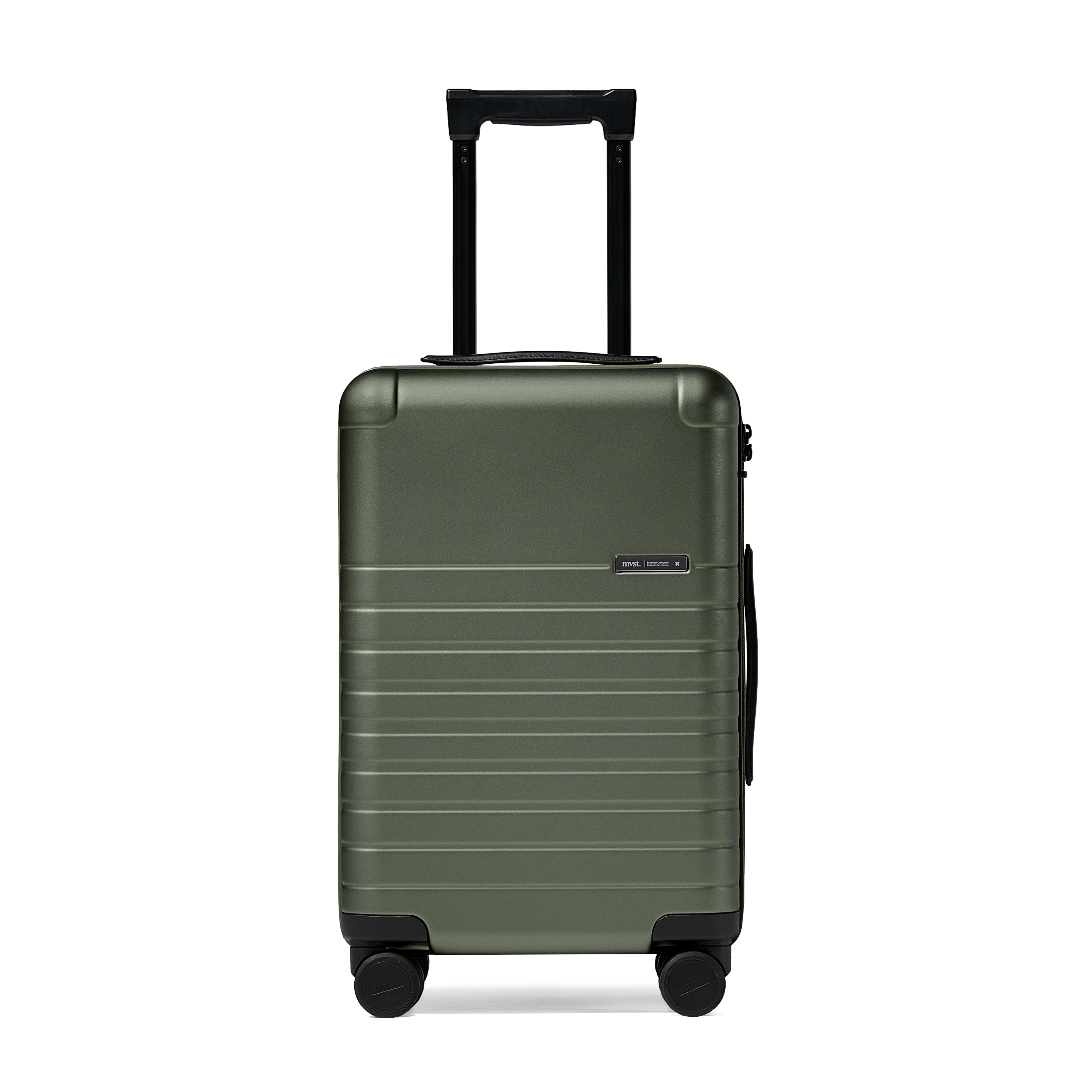 Essential Collection Suitcase Dark Olive Metallic Trendportss#size_Carry-On