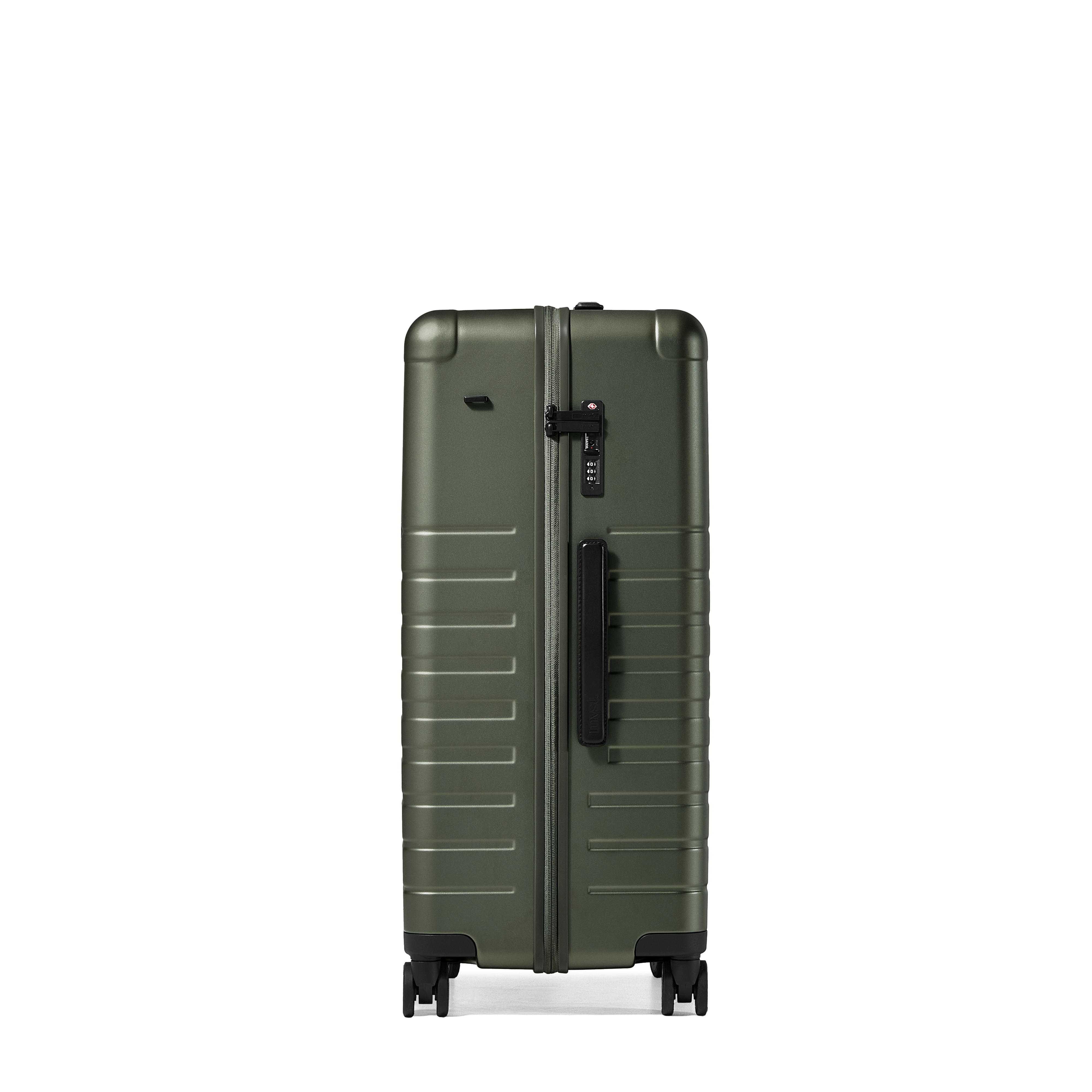 Essential Collection Suitcase Dark Olive Metallic Trendportss#size_Large