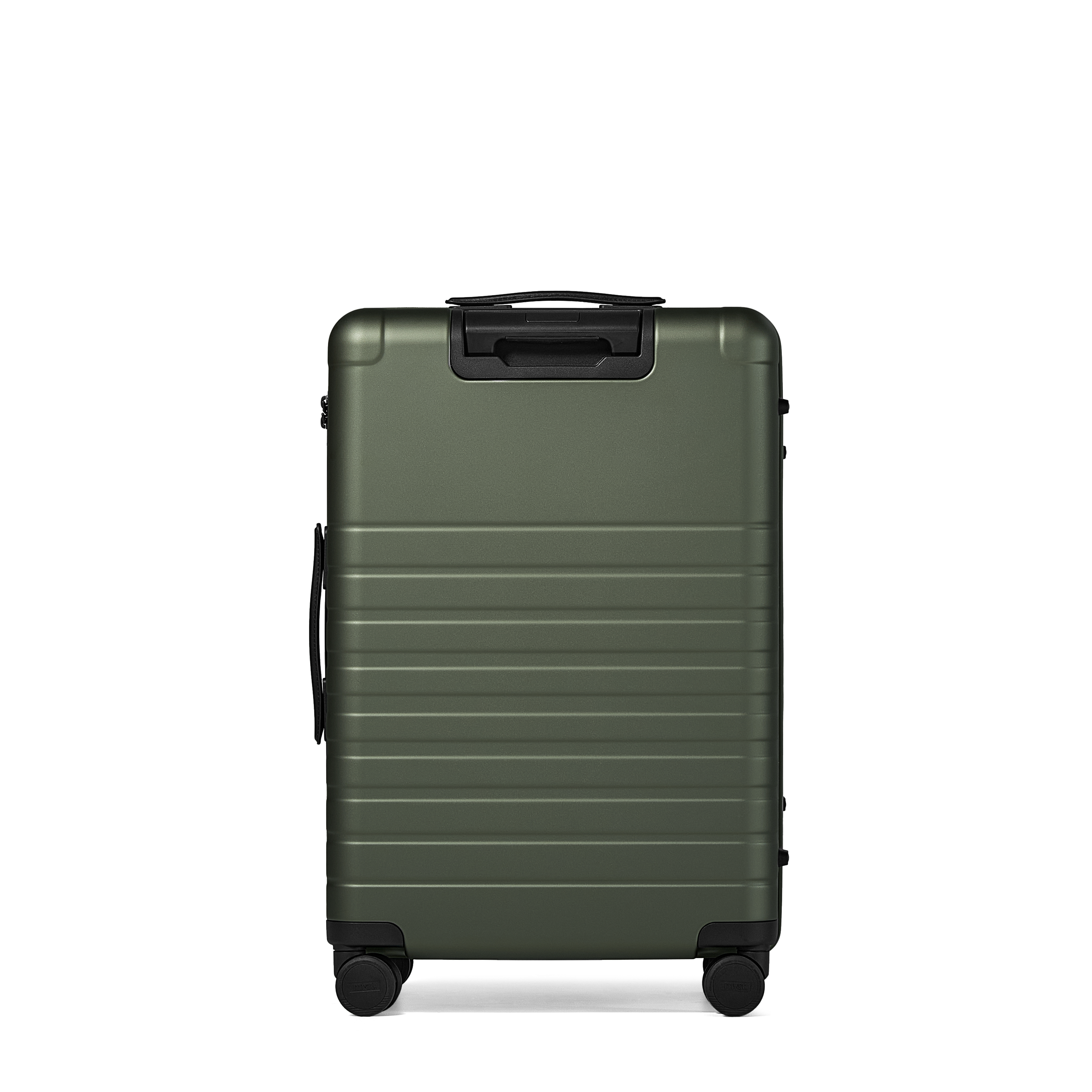 Essential Collection Suitcase Dark Olive Metallic Trendportss#size_Medium