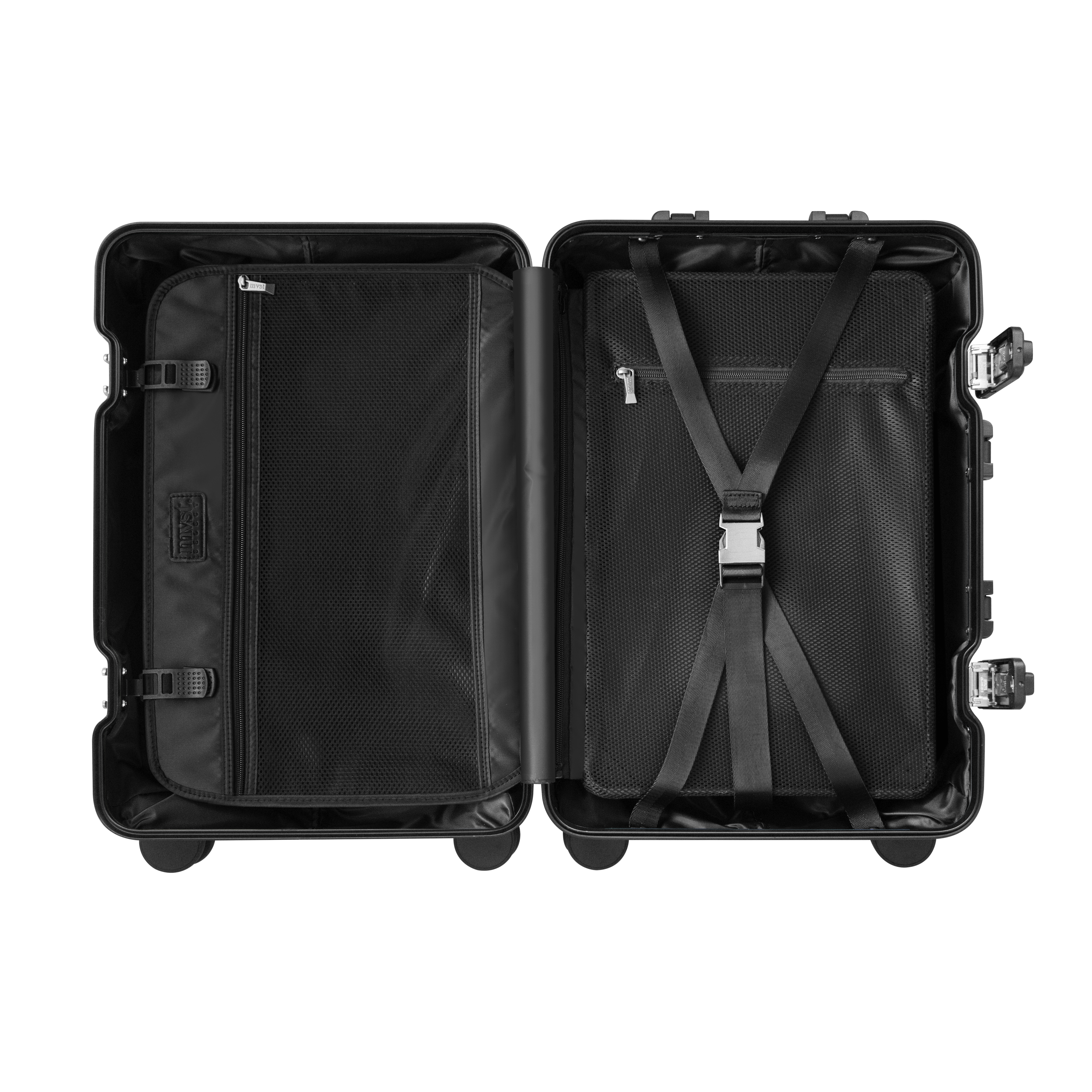 TREK Aluminum Suitcase Gunmetal Trendportss