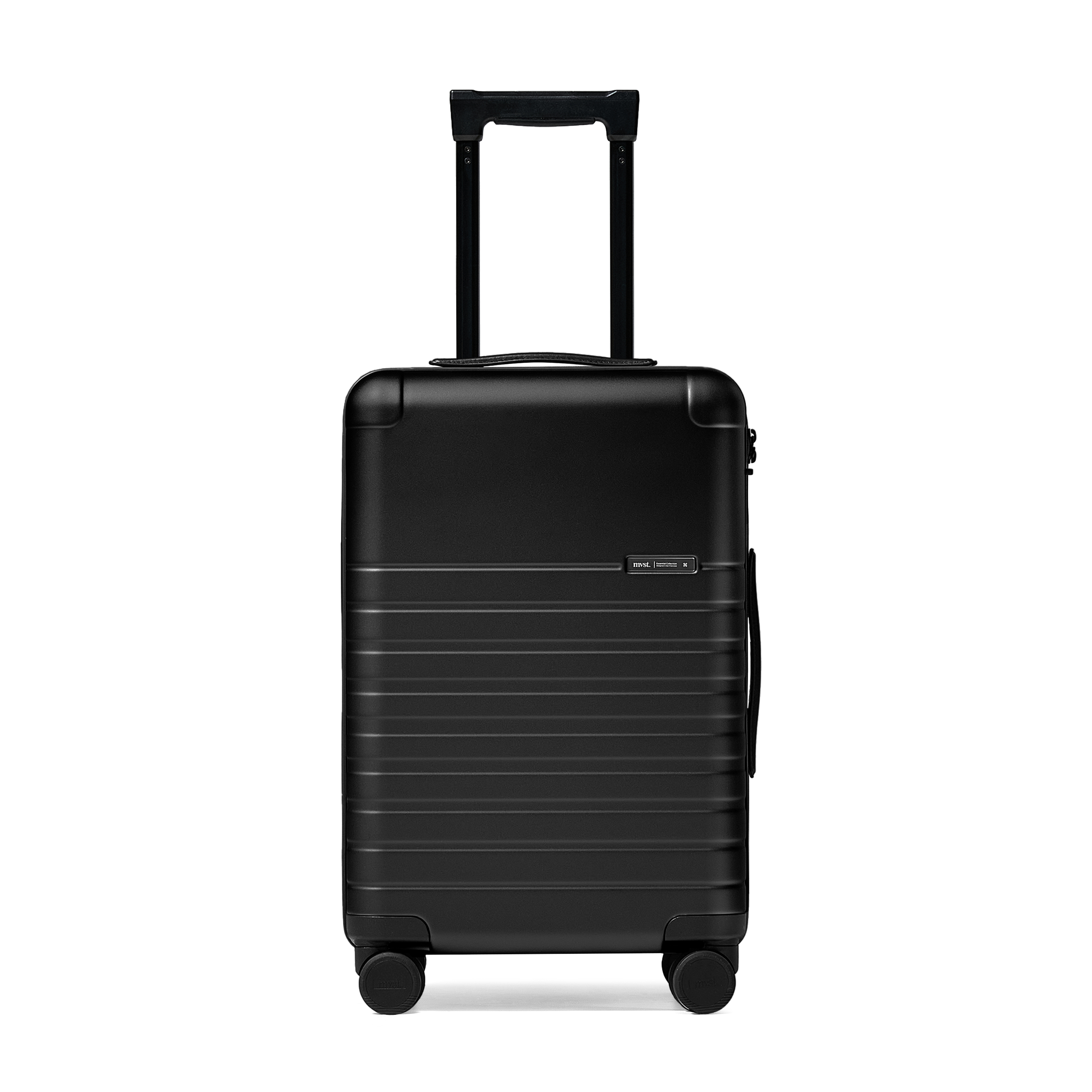 Essential Collection Suitcase Matte Black Trendportss#size_Carry-On Plus