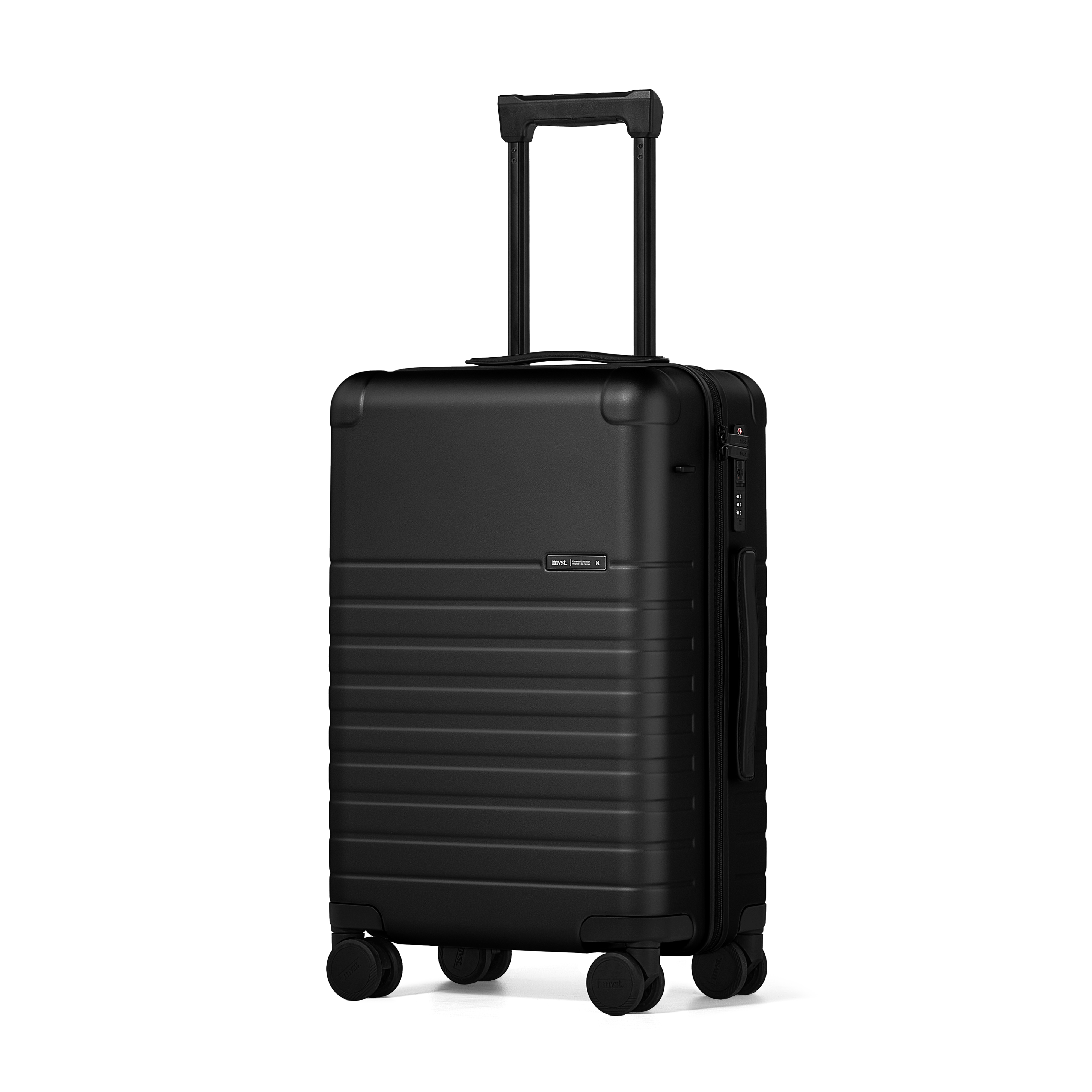 Essential Collection Suitcase Matte Black Trendportss#size_Carry-On Plus
