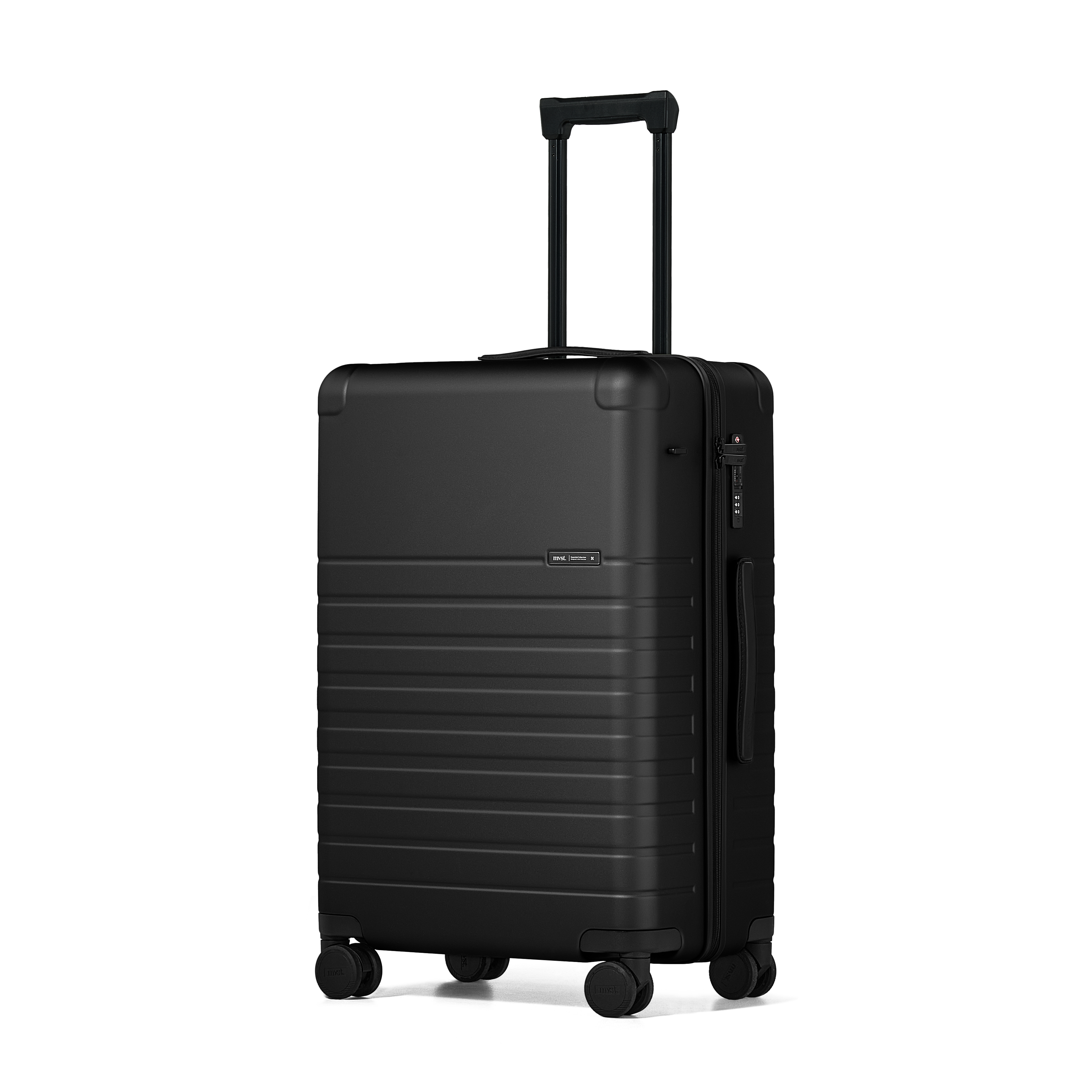 Essential Collection Suitcase Matte Black Trendportss#size_Medium