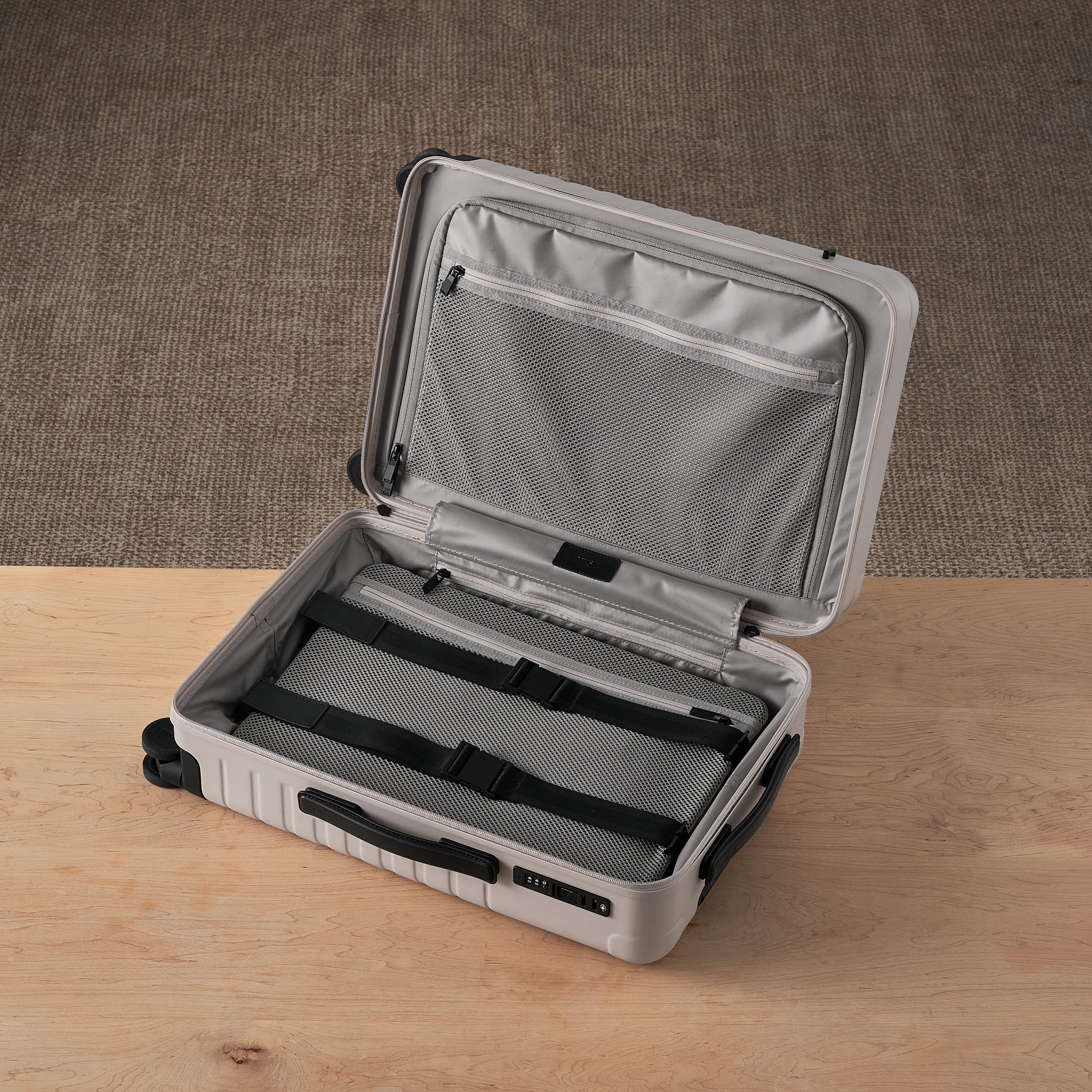 Essential Collection Suitcase Monica Sand Trendportss#size_Carry-On