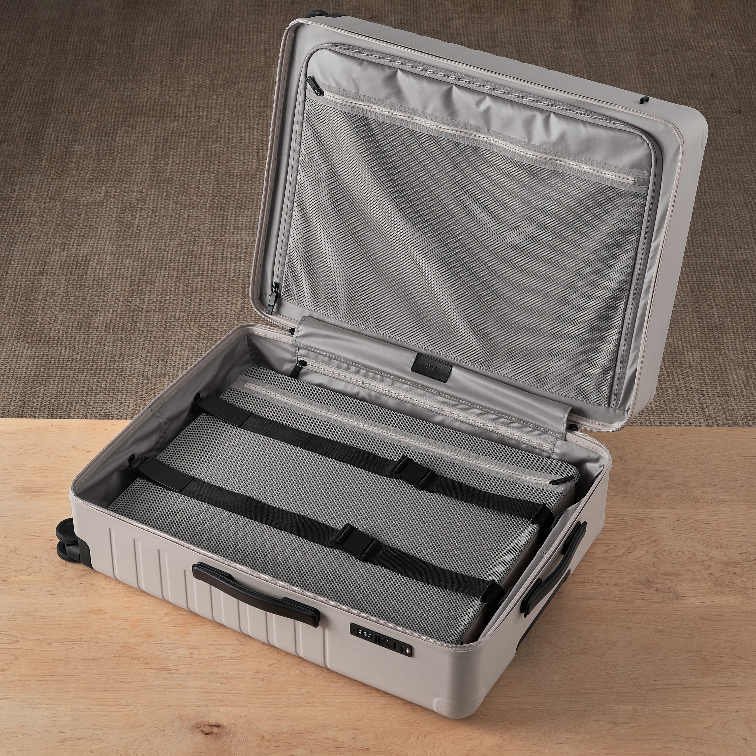 Essential Collection Suitcase Monica Sand Trendportss#size_Large