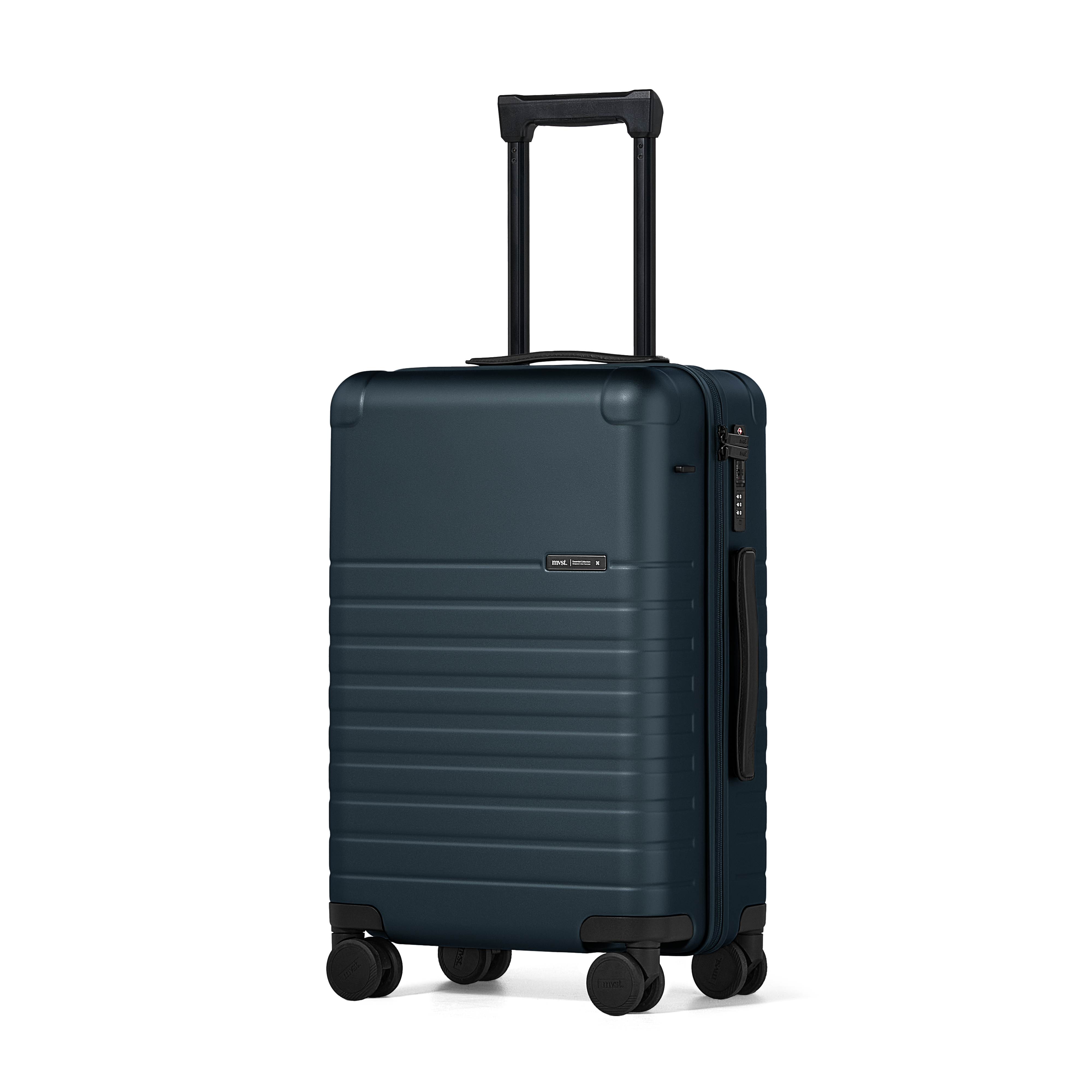 Essential Collection Suitcase Navy Blue Trendportss#size_Carry-On Plus