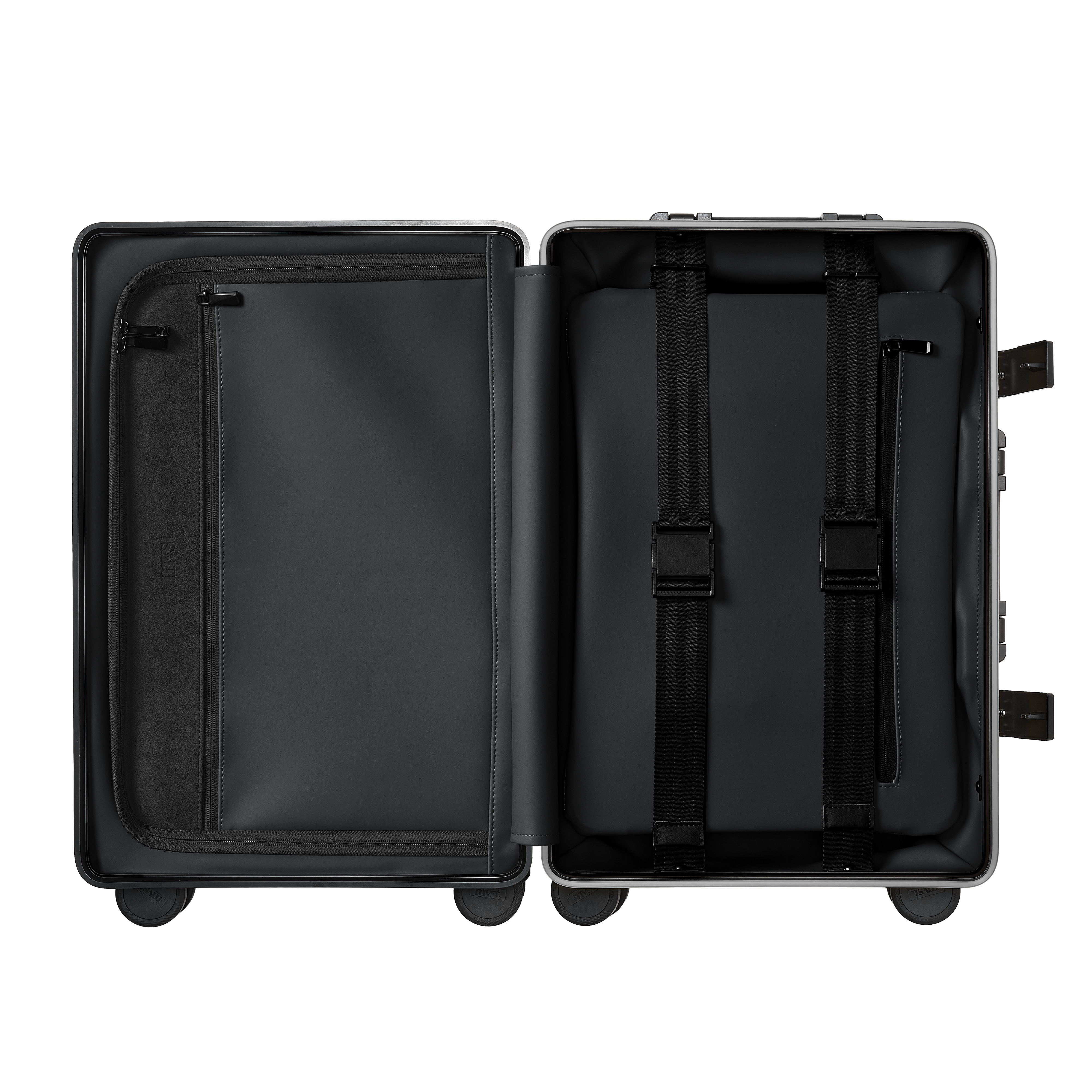 Carbon X 2.0 Carbon Fiber Suitcase Black