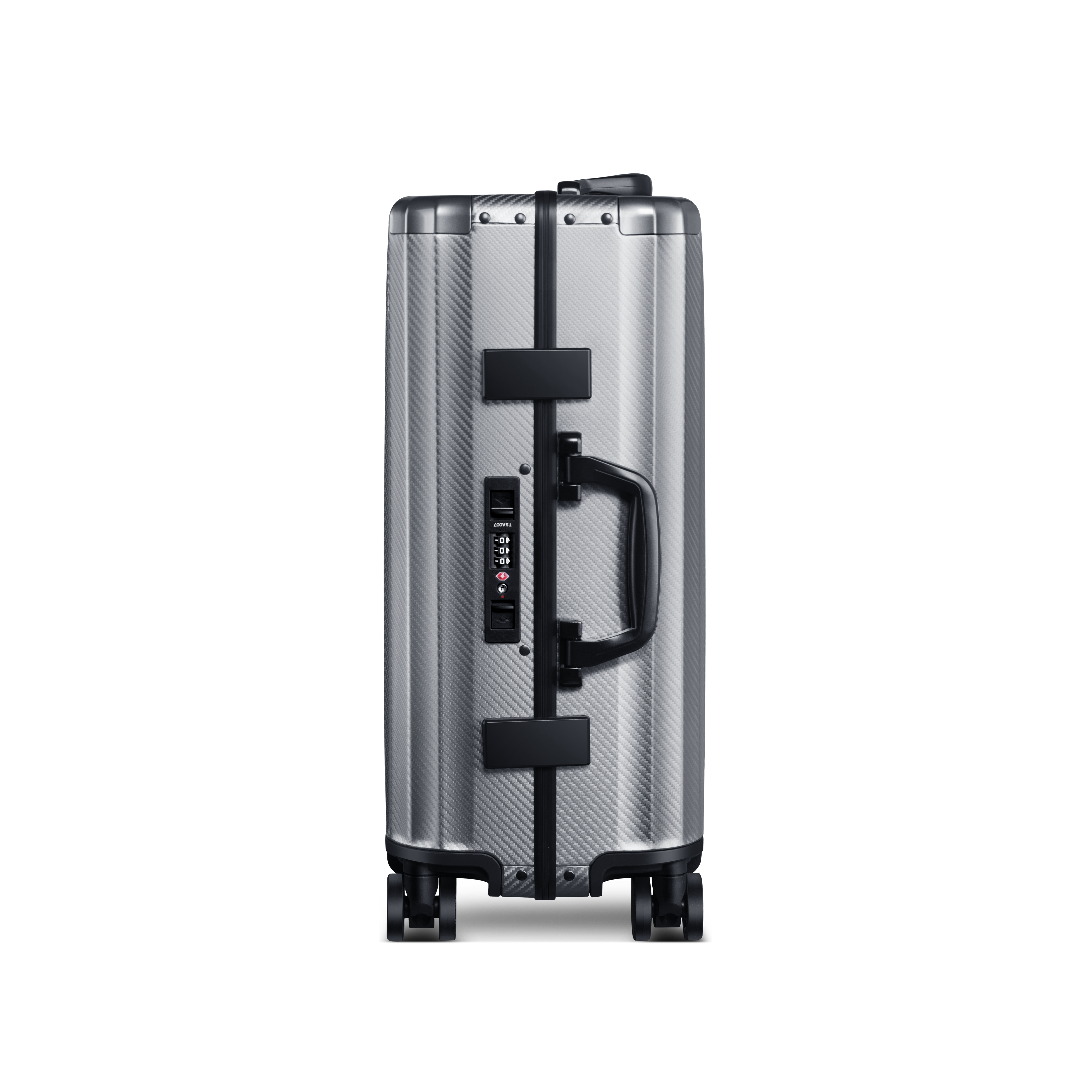 SPACE Aluminum Suitcase Gunmetal Trendportss