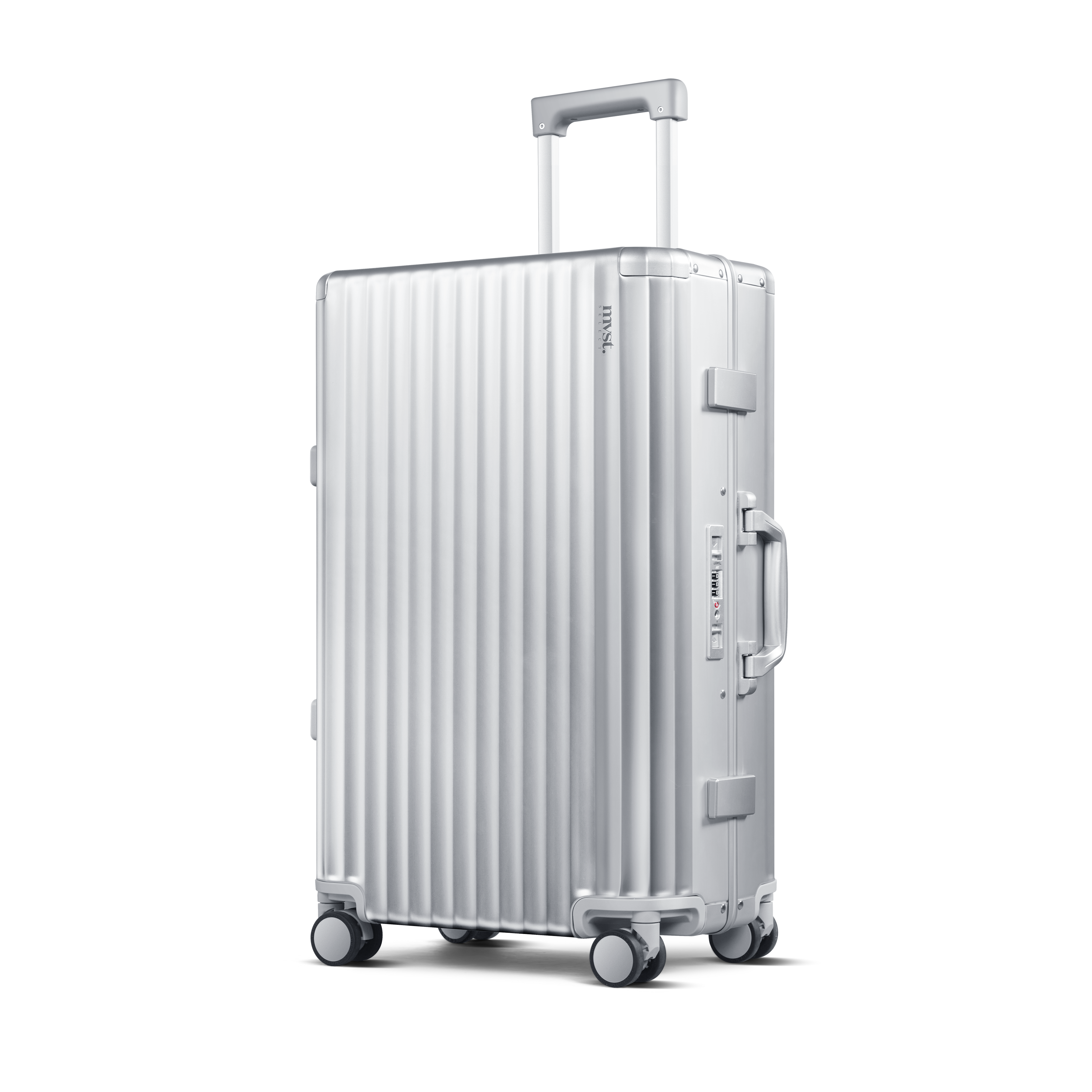 SPACE Aluminum Suitcase Silver Trendportss